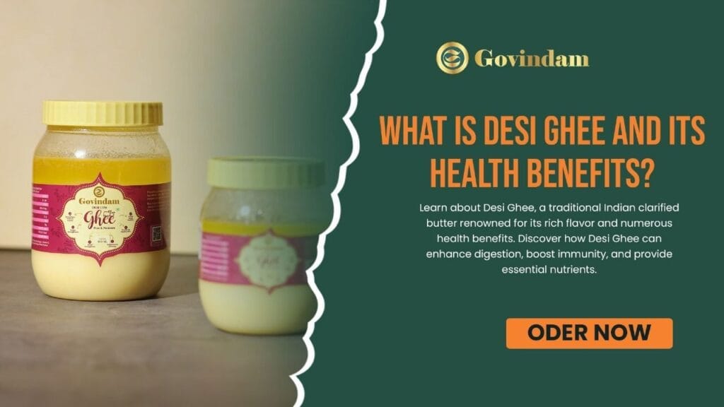 desi ghee pure golden clarified butter traditional preparation authentic