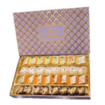 Festival Sweet Box 1kg - Tiranga, Khir Kadam, Moong Barfi & Chocolate Cake