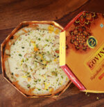 Paneer Ghewar in premium festive box from Govindam Sweets