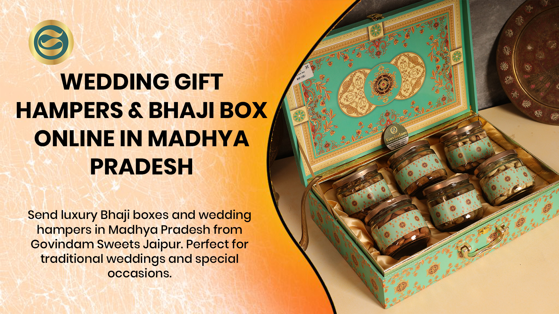 wedding hampers Madhya Pradesh online delivery Govindam Jaipur luxury quality